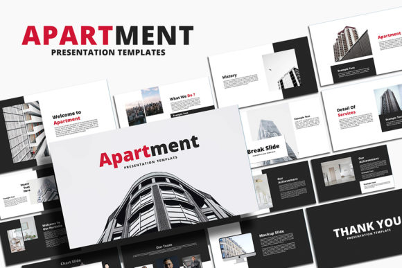 Apartment - PowerPoint Template for Professional and Creative Presentations
