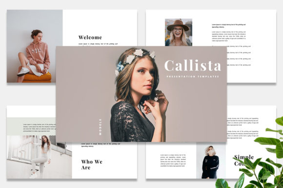Callista - Google Slides Template: Modern and Creative Design Tool
