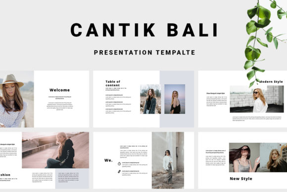 Cantik Bali - Keynote Template: A Modern and Creative Solution for Professional Presentations