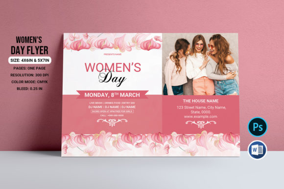 Creating a Women’s Day Flyer with Ms Word and Photoshop: A Practical Guide