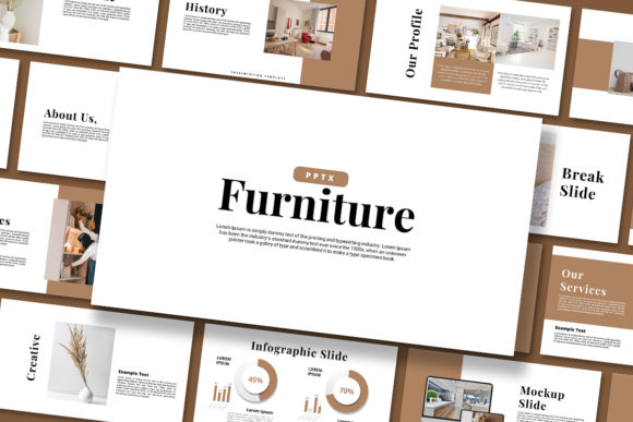 Enhance Your Presentations with the Furniture PowerPoint Template