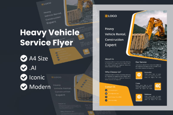 Heavy Vehicle Rental Brochure Template: A Modern Tool for Business Promotion