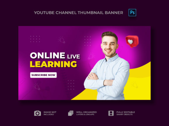Learning YouTube Thumbnail Web Banner: A Versatile Design Asset