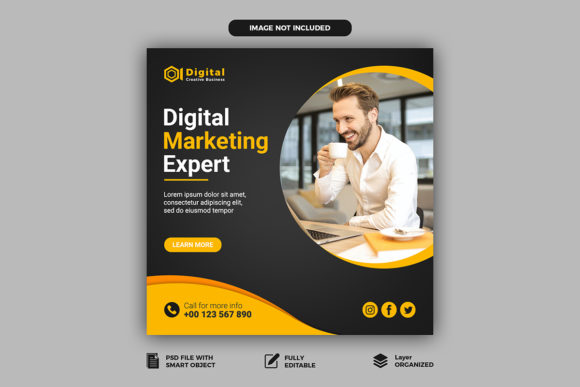 Social Media Post Template for Web: A Creative Tool for Modern Marketers