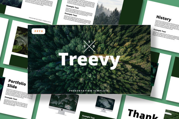 Treevy - PowerPoint Template: A Strategic Tool for Presenting Ideas with Clarity and Creativity