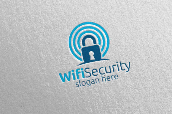 Wifi Security Logo 5: A Creative Design for Modern Needs